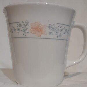 CORELLE CORNINGWARE, VINTAGE, TEA/COFFEE CUP,  8 OZ MUG, APRICOT GROVE, USA